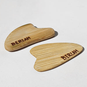 Espátula de bambu